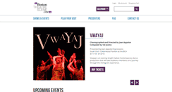 Desktop Screenshot of bostontheatrescene.com